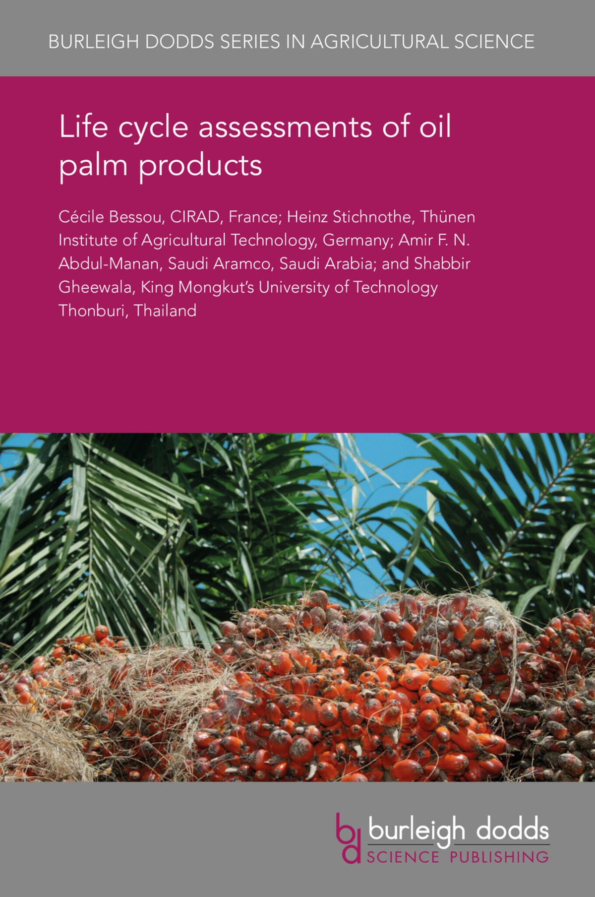 Cover image for Life cycle assessments of oil palm products ISBN 9781838794903