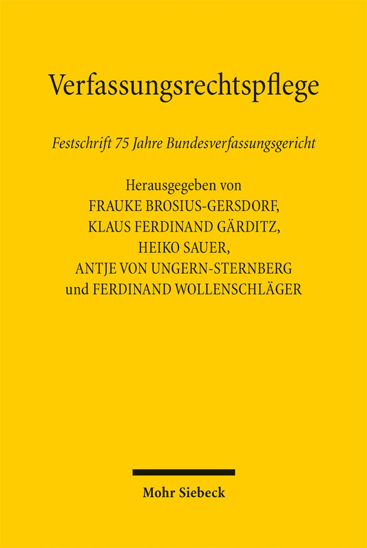 Verfassungsrechtspflege