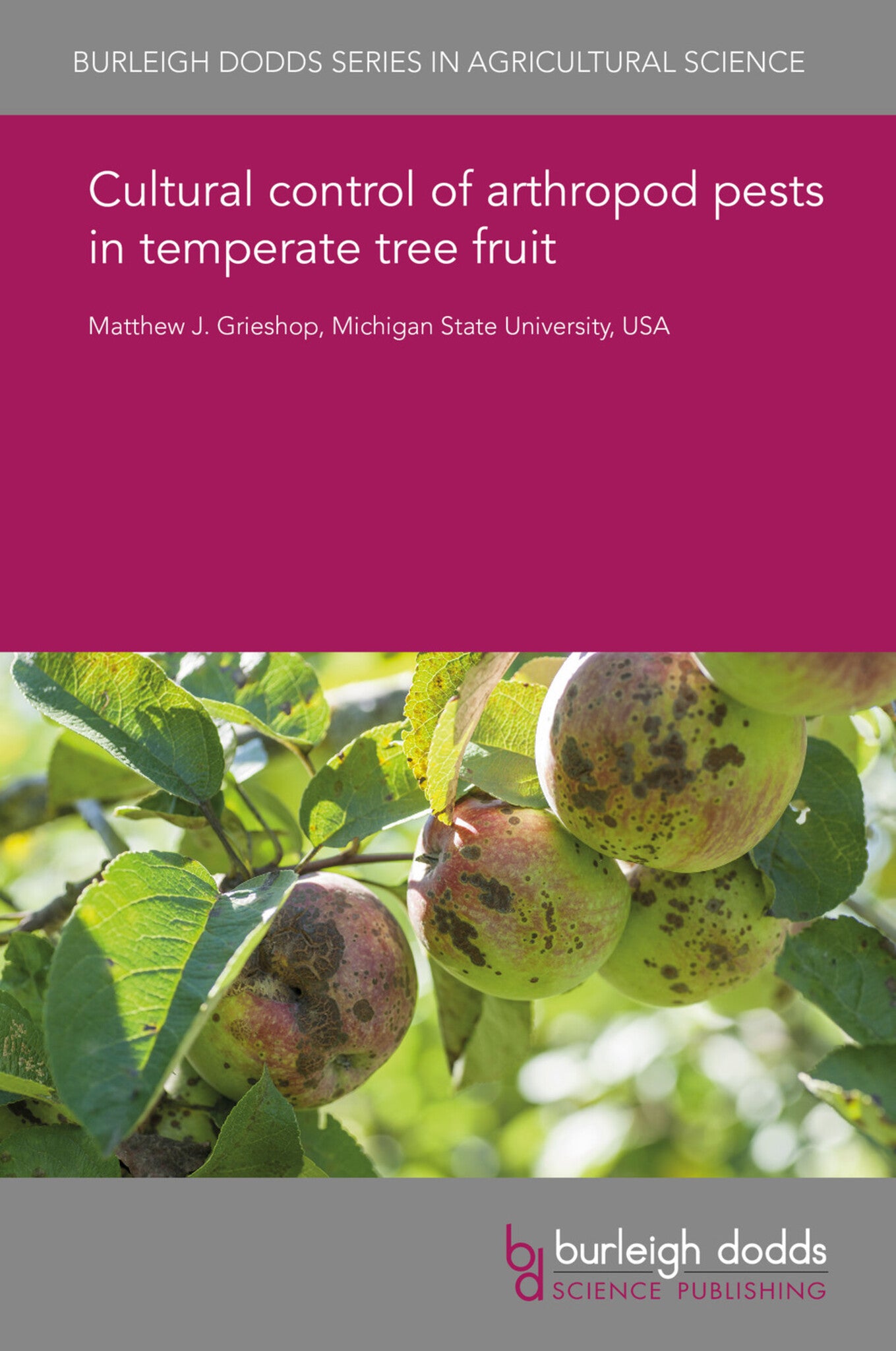 Cultural control of arthropod pests in temperate tree fruit