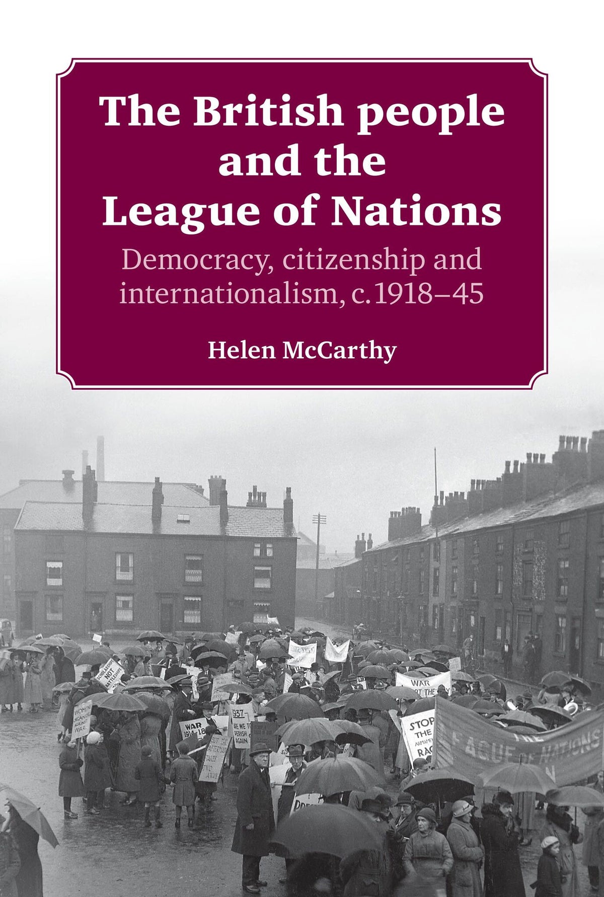 Cover image for The British people and the League of Nations ISBN 9780719086168