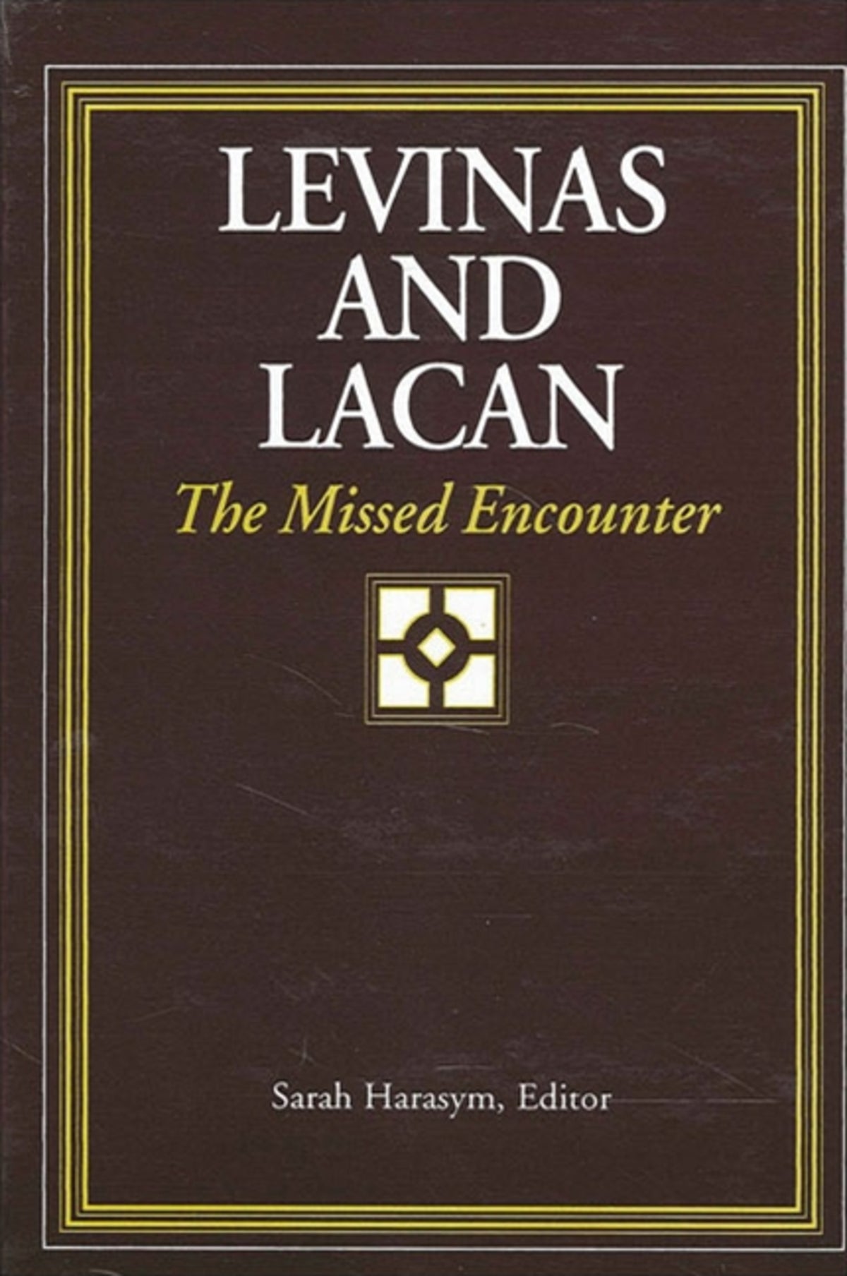 Cover image for Levinas and Lacan ISBN 9780791439609