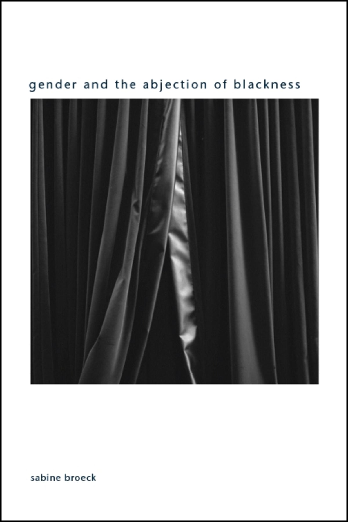 Cover image for Gender and the Abjection of Blackness ISBN 9781438470405