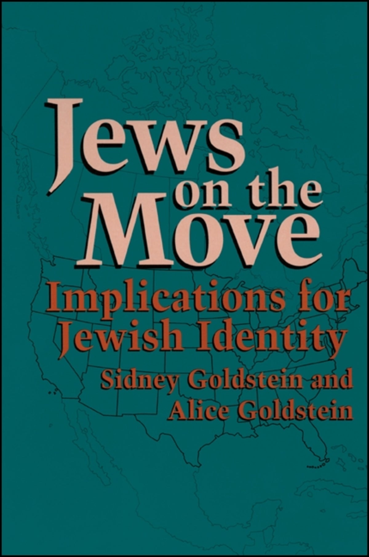 Cover image for Jews on the Move ISBN 9780791427484