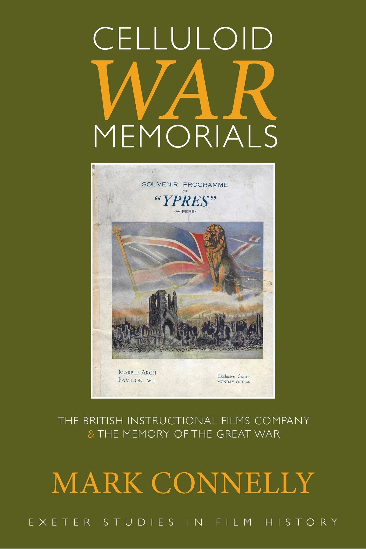 Cover image for Celluloid War Memorials ISBN 9780859890823