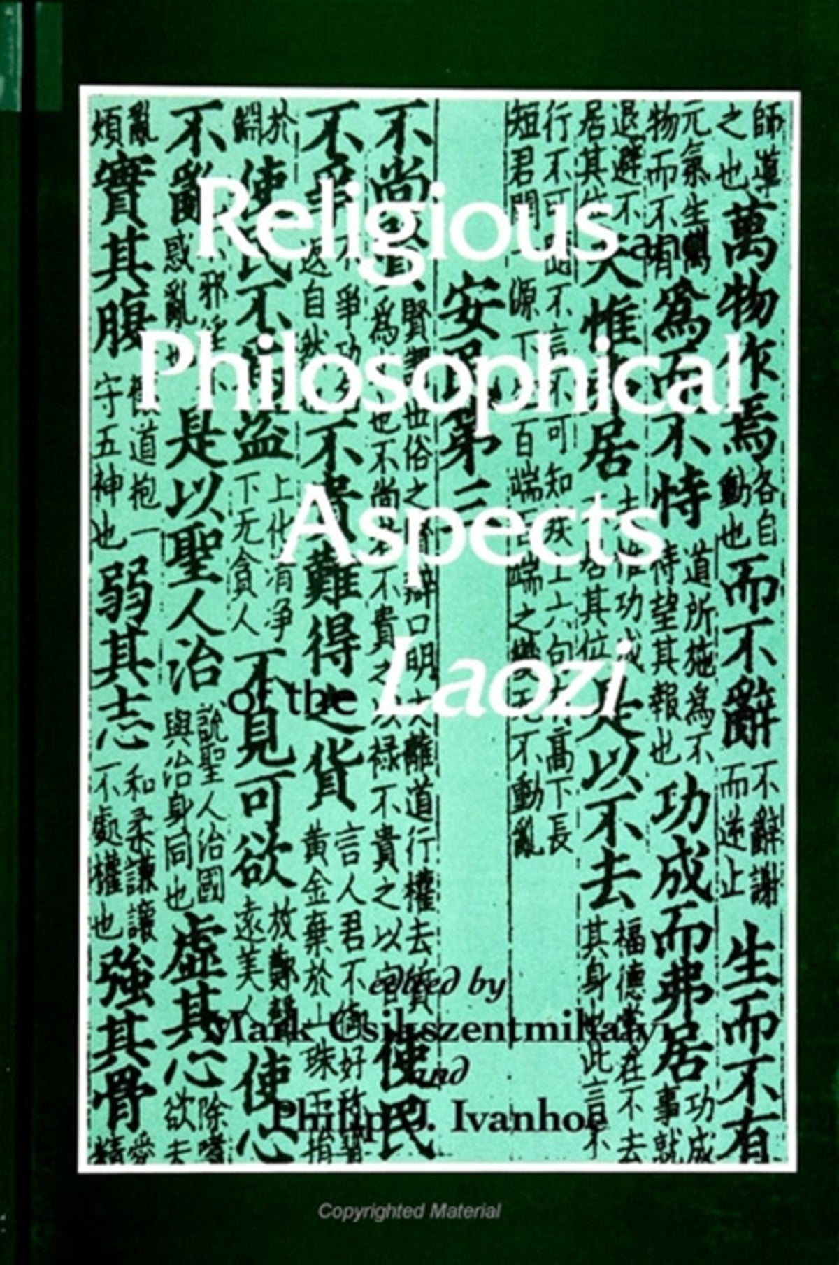 Cover image for Religious and Philosophical Aspects of the Laozi ISBN 9780791441121