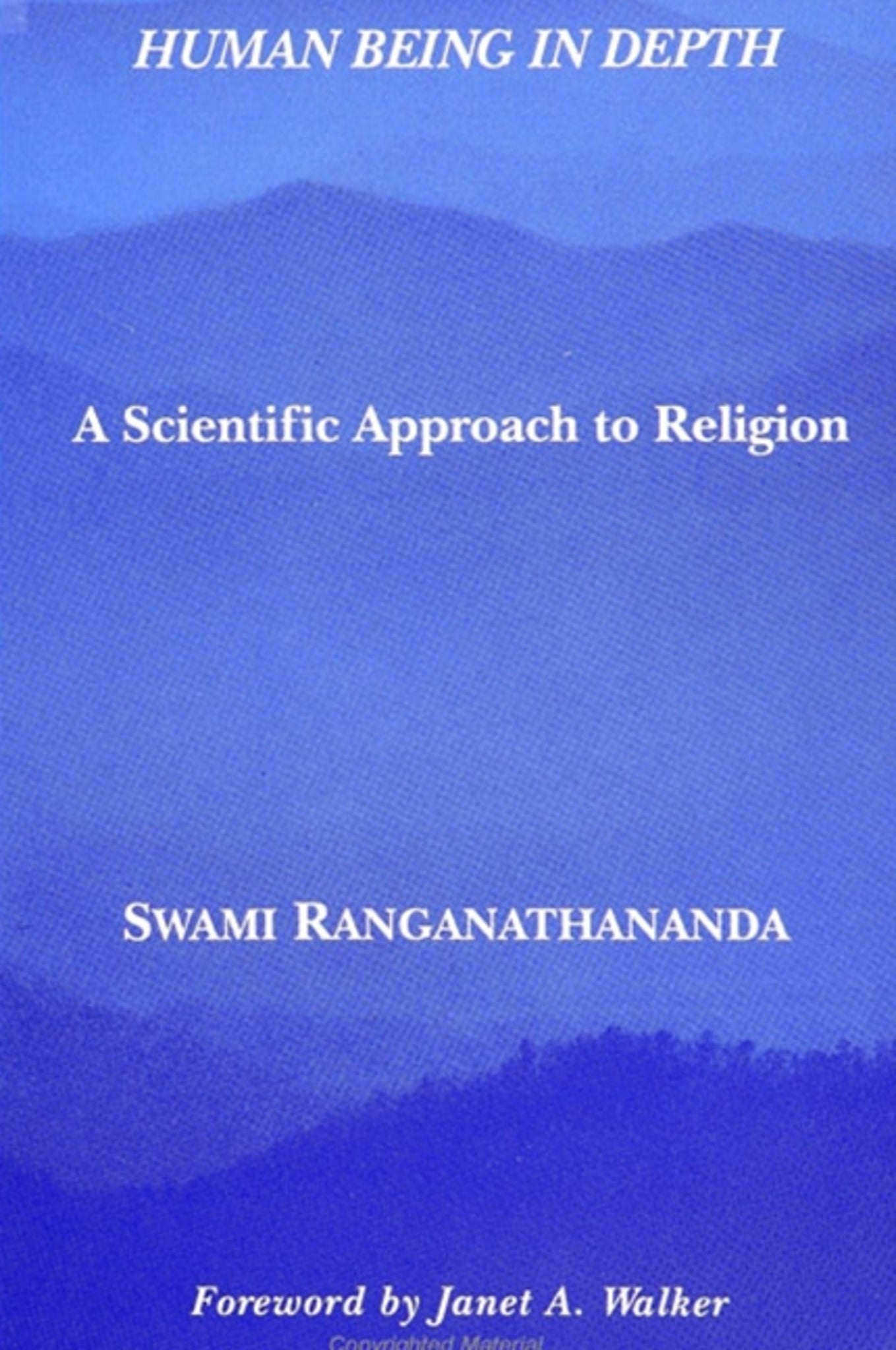 Cover image for Human Being in Depth ISBN 9780791406809