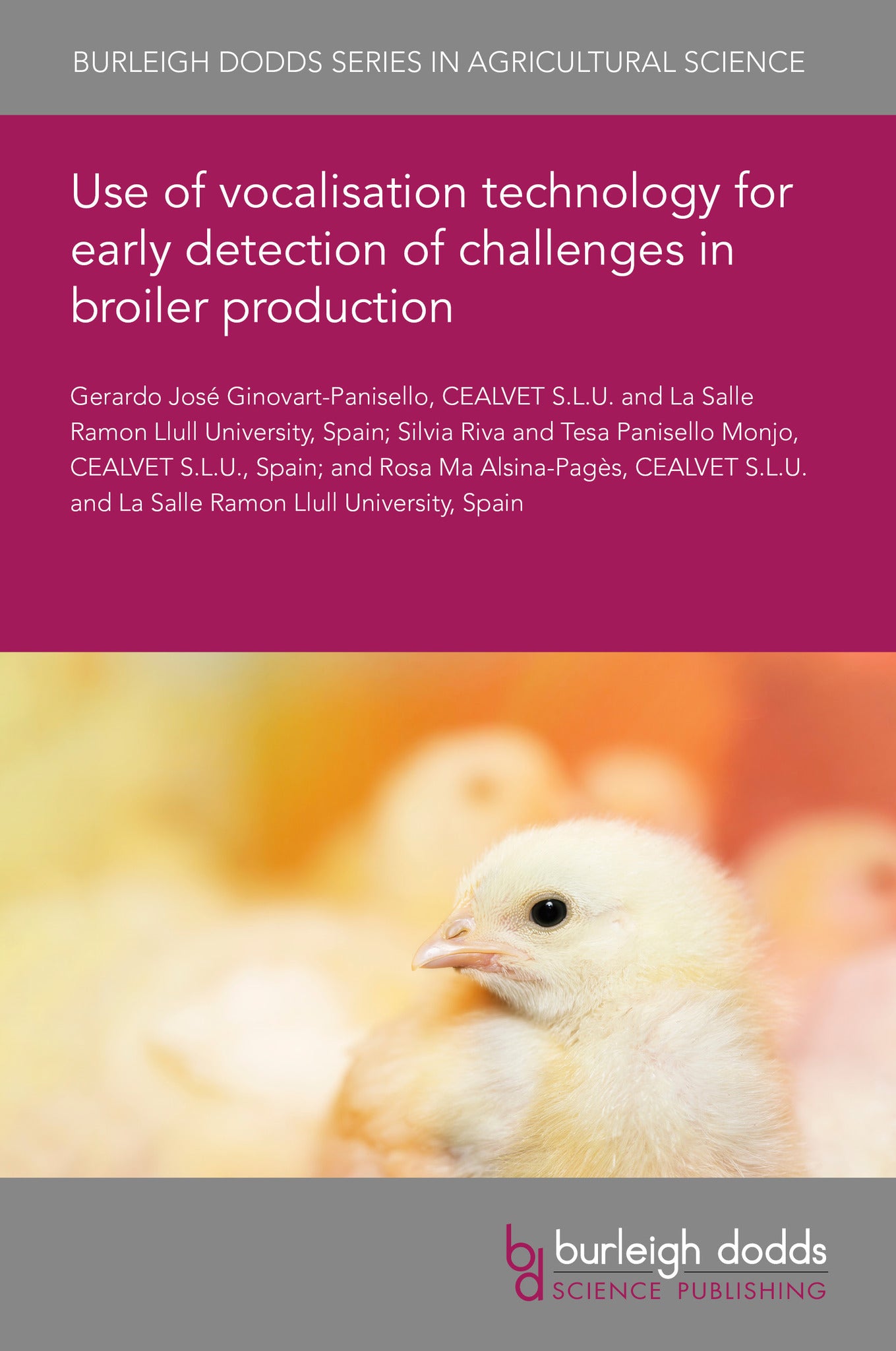 Use of vocalisation technology for early detection of challenges in broiler production