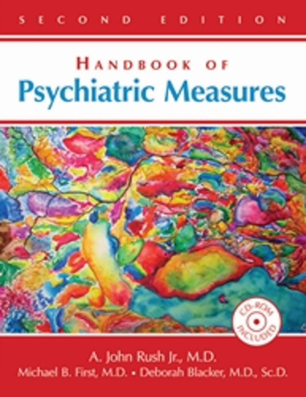 Cover image for Handbook of Psychiatric Measures ISBN 9781585622184