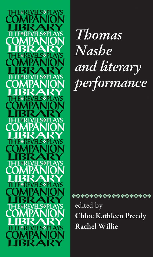 Thomas Nashe and literary performance