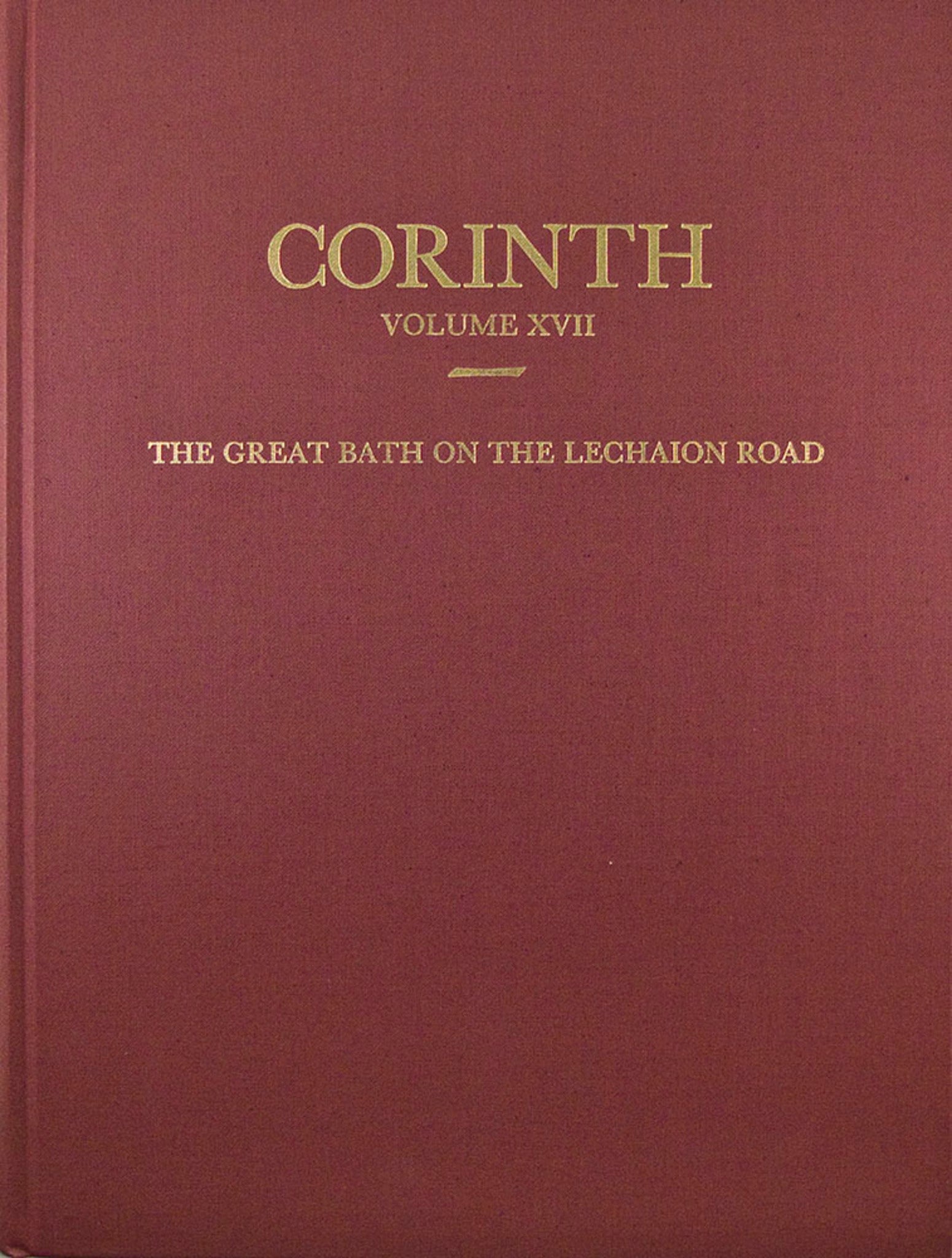 The Great Bath on the Lechaion Road