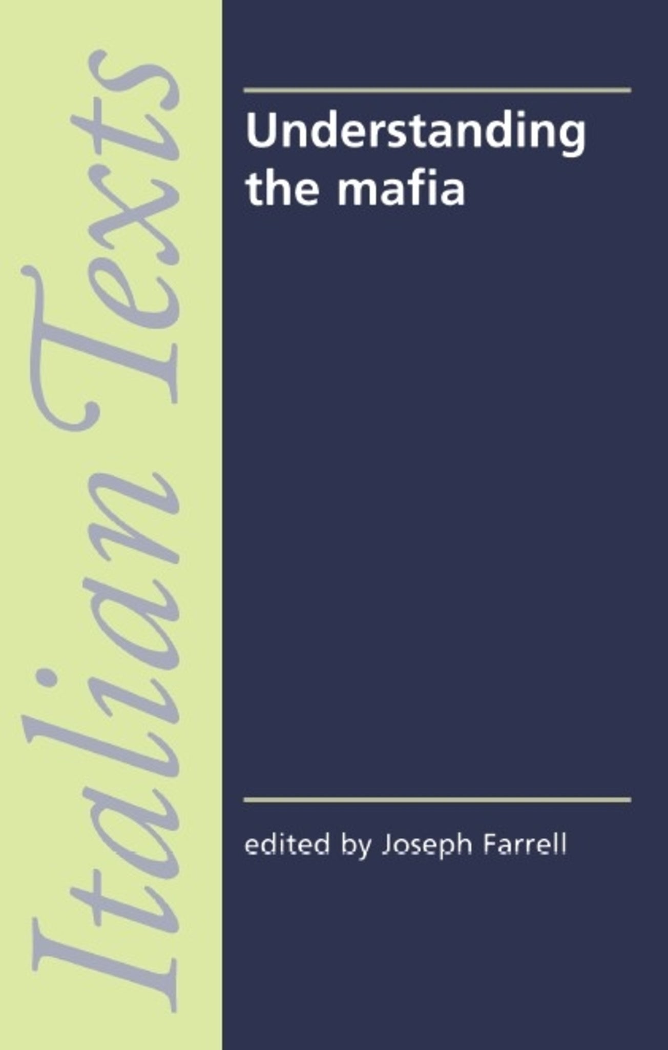 Cover image for Understanding the mafia ISBN 9780719049002