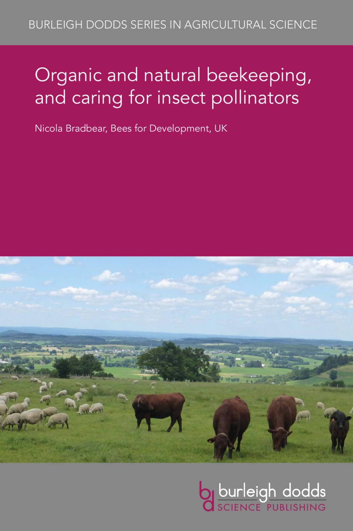 Cover image for Organic and natural beekeeping, and caring for insect pollinators ISBN 9781838796815