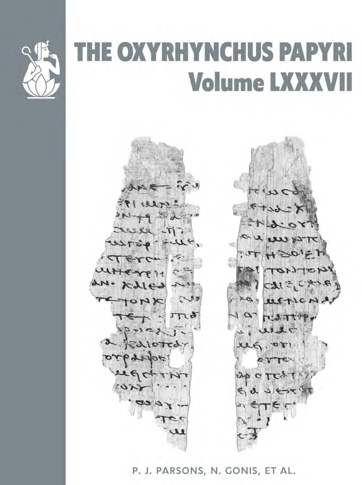 The Oxyrhynchus Papyri vol. LXXXVII