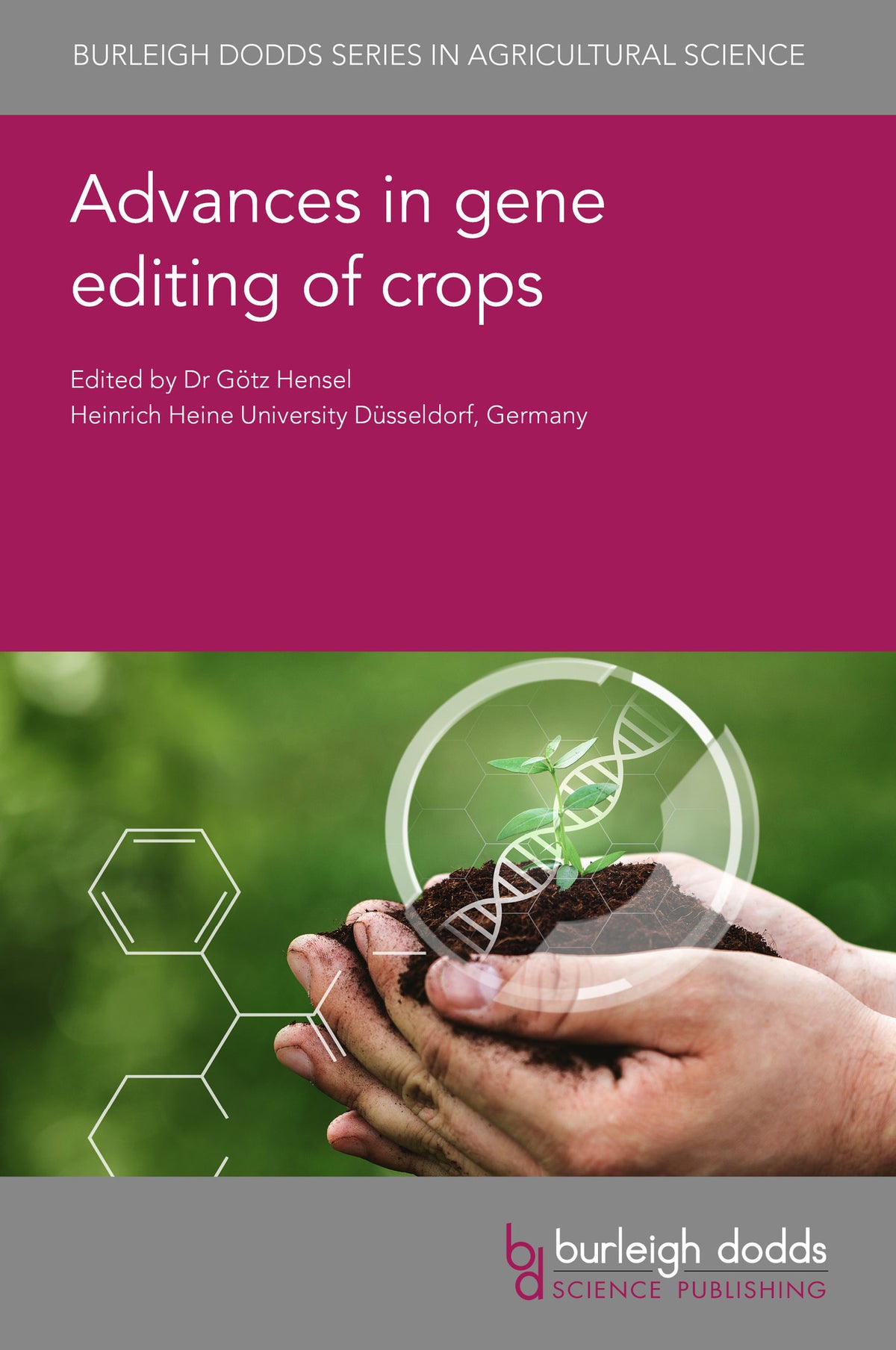 Cover image for Advances in gene editing of crops ISBN 9781835455593