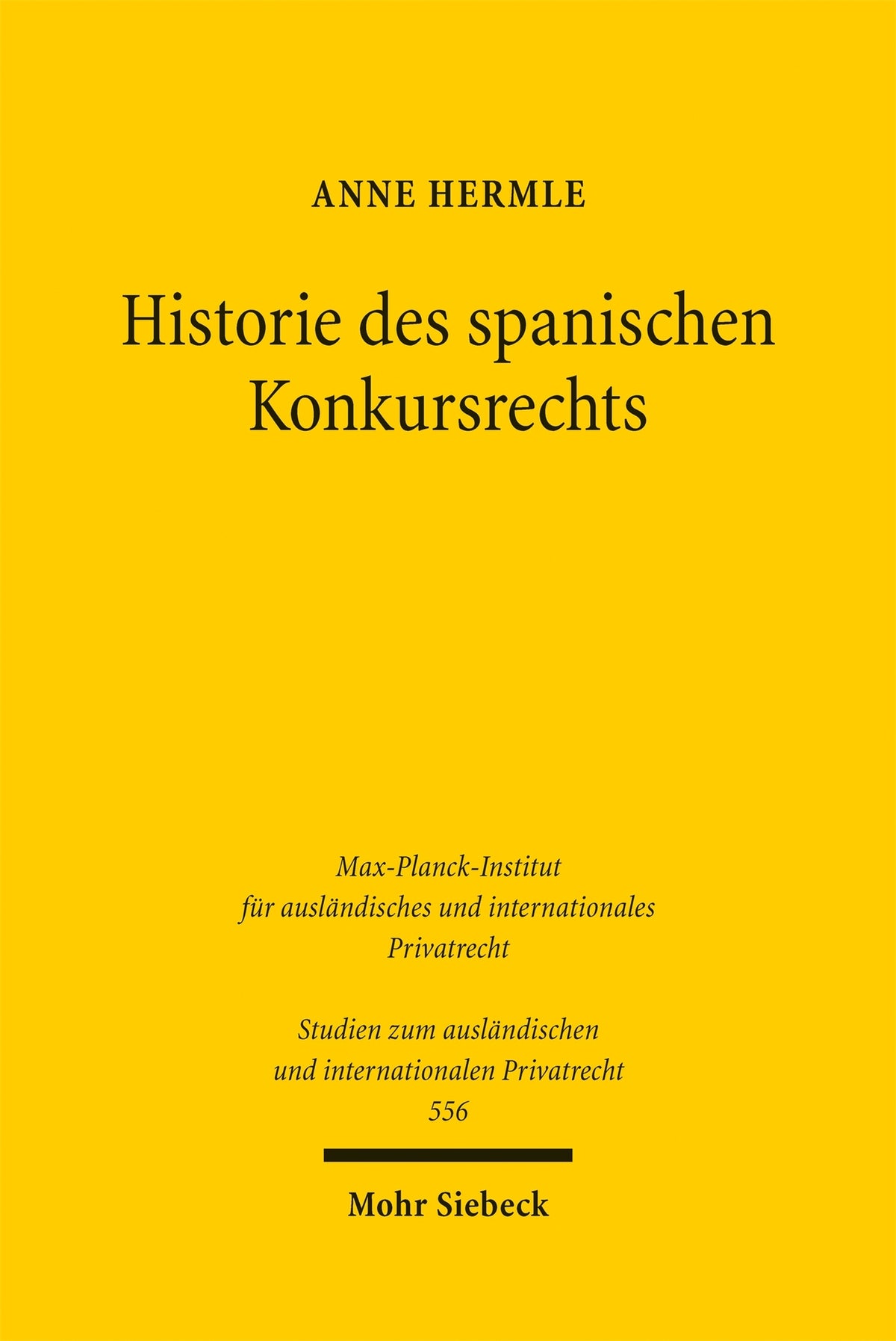 Historie des spanischen Konkursrechts