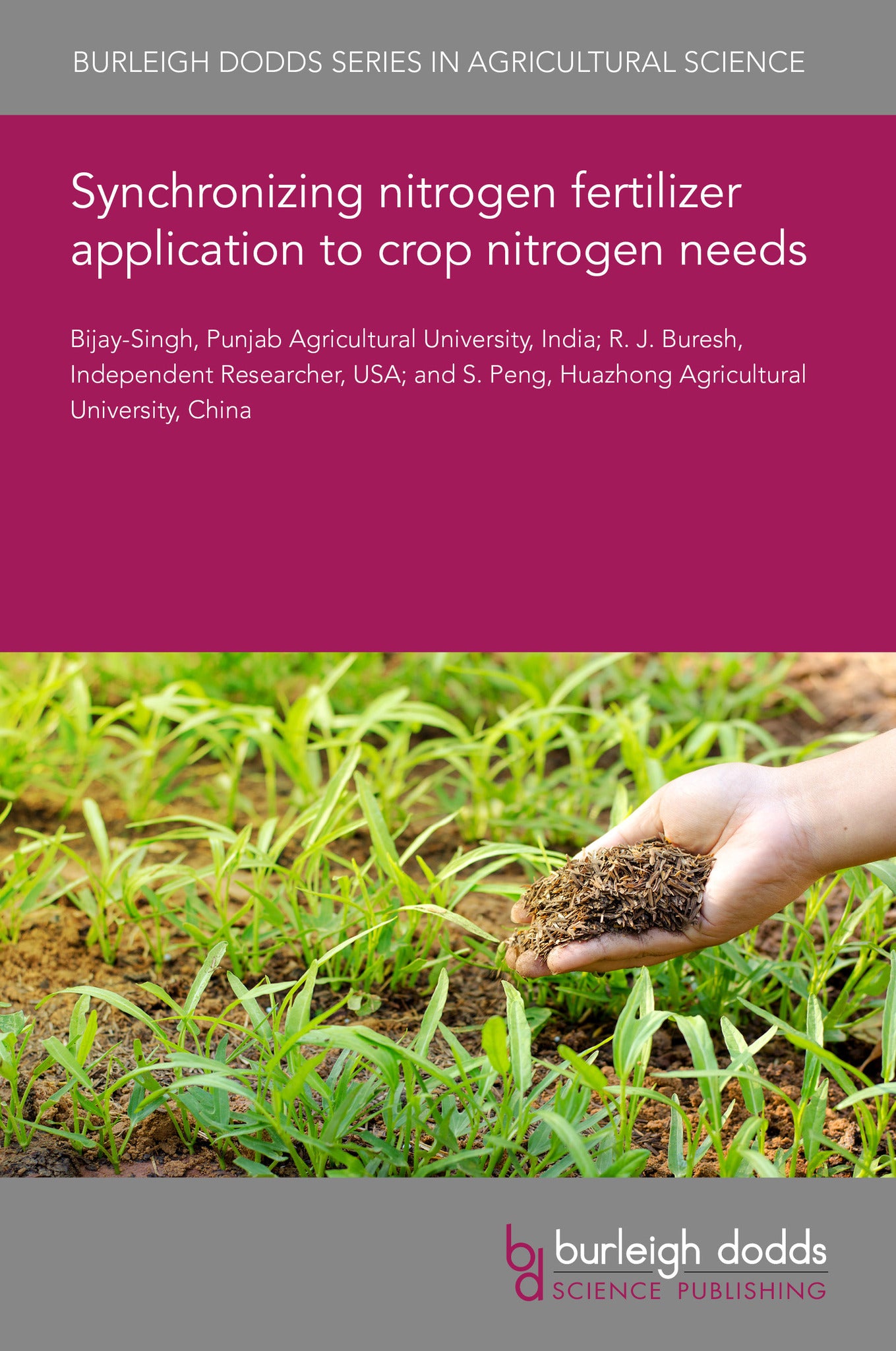 Synchronizing nitrogen fertilizer application to crop nitrogen needs