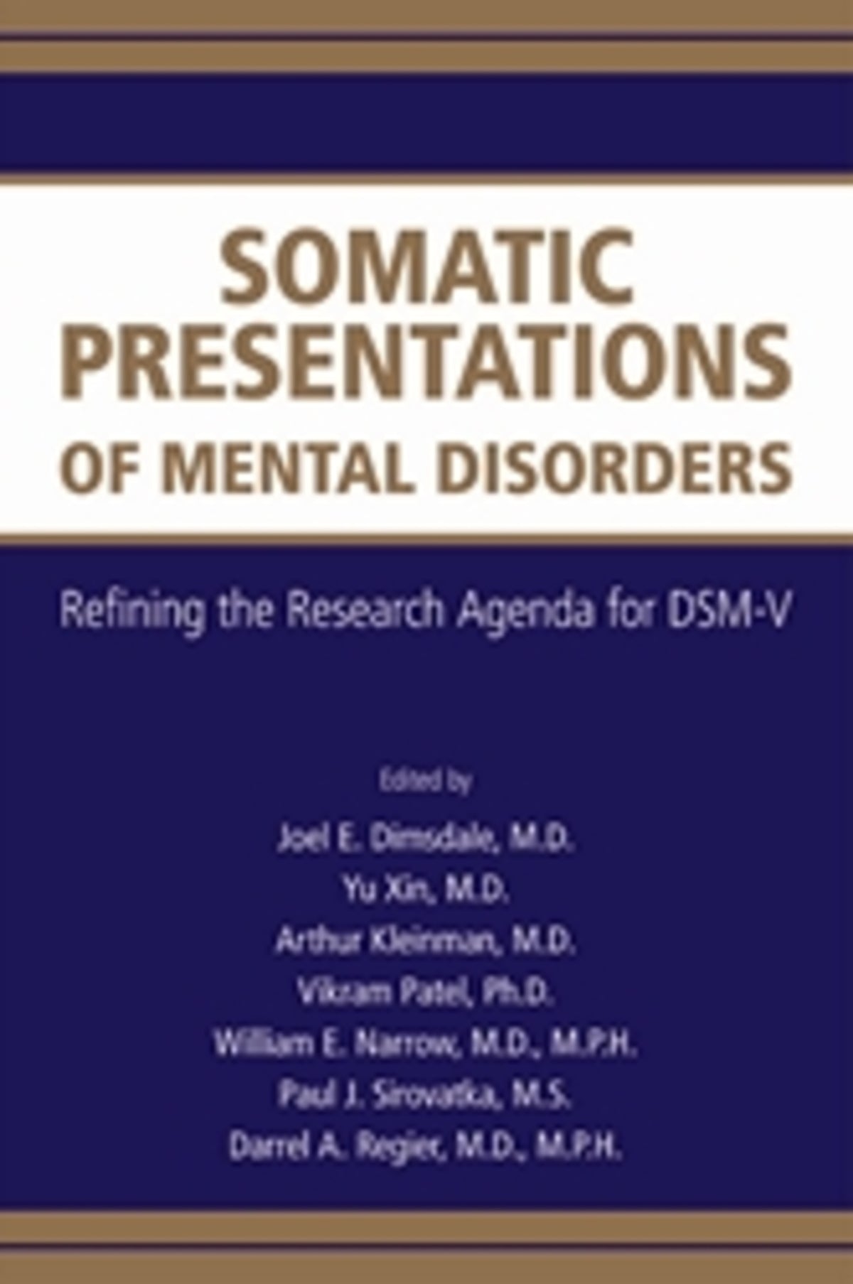 Somatic Presentations of Mental Disorders
