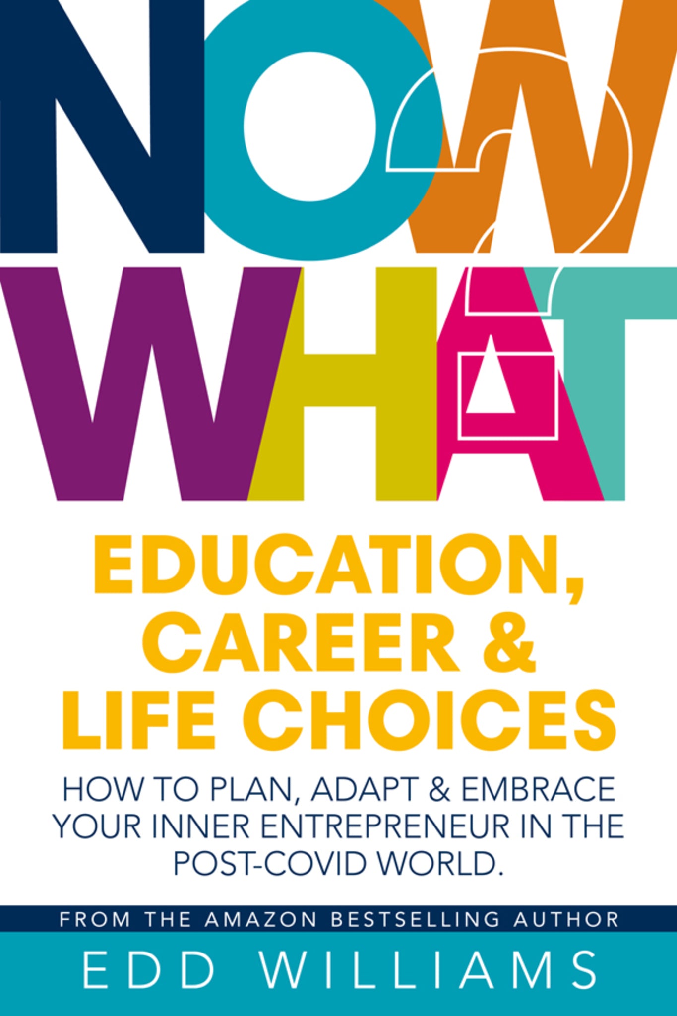 Cover image for Now What? Education, Career and Life Choices: How to plan, adapt and embrace your inner entrepreneur in the post-covid world ISBN 9781911383772
