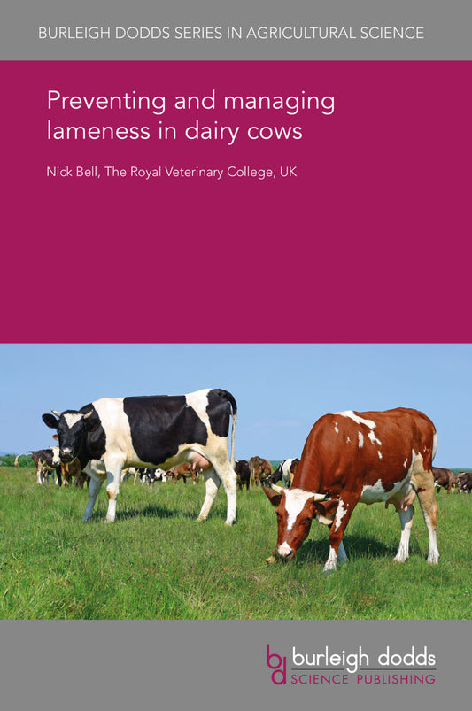 Preventing and managing lameness in dairy cows