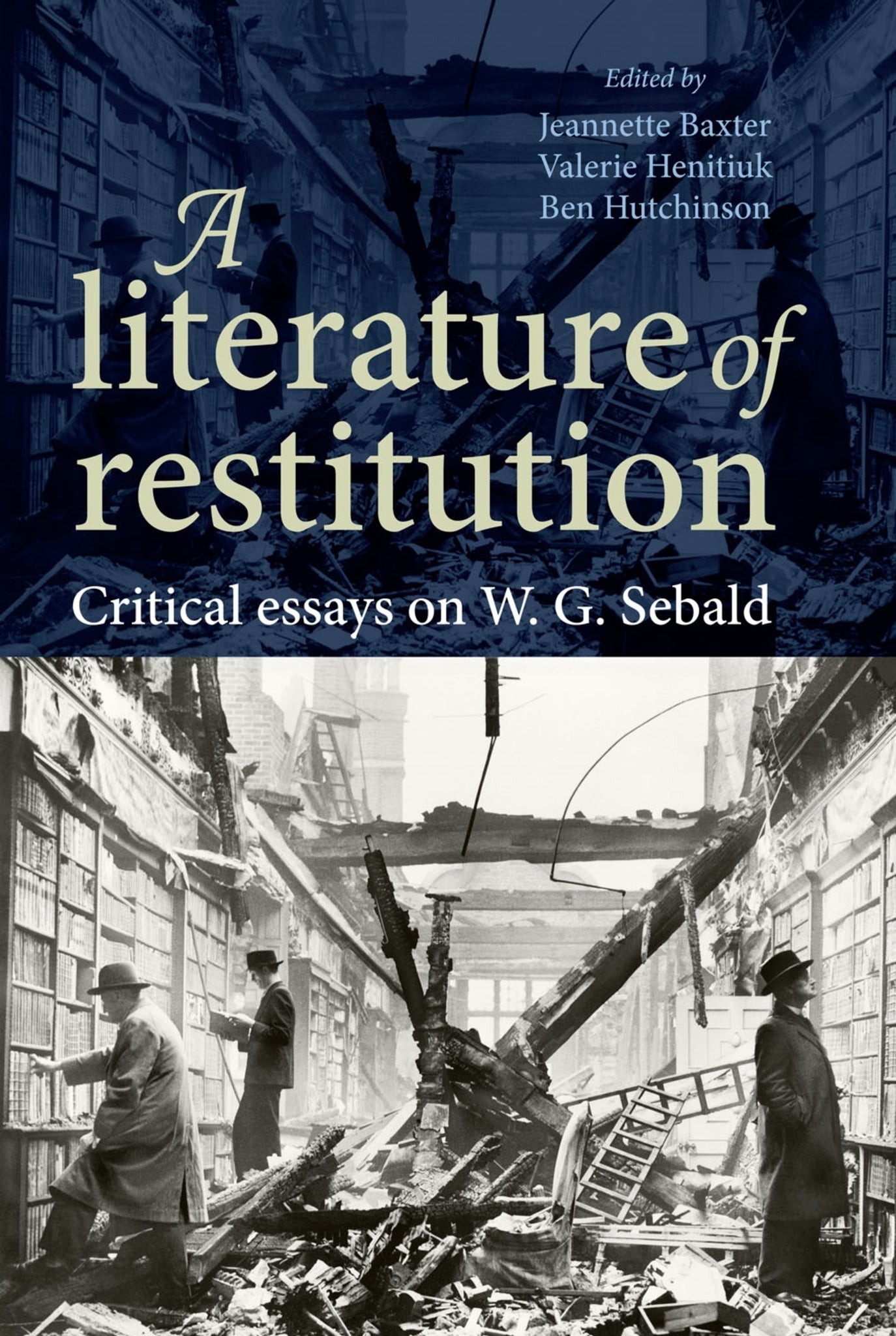 Cover image for A literature of restitution ISBN 9780719088520