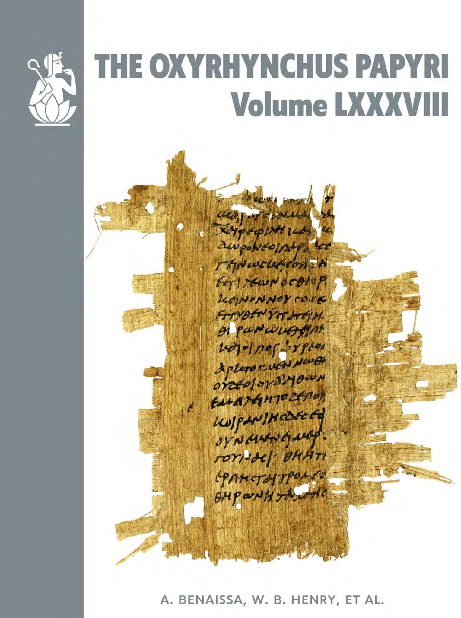 The Oxyrhynchus Papyri Volume LXXXVIII