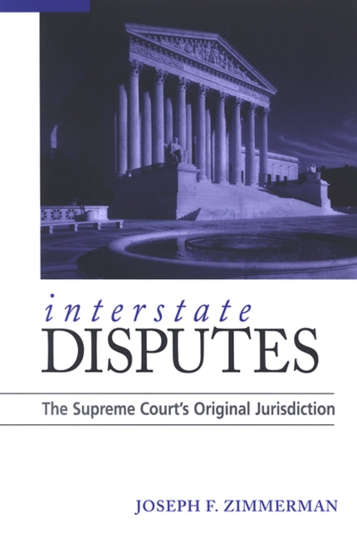 Cover image for Interstate Disputes ISBN 9780791468333