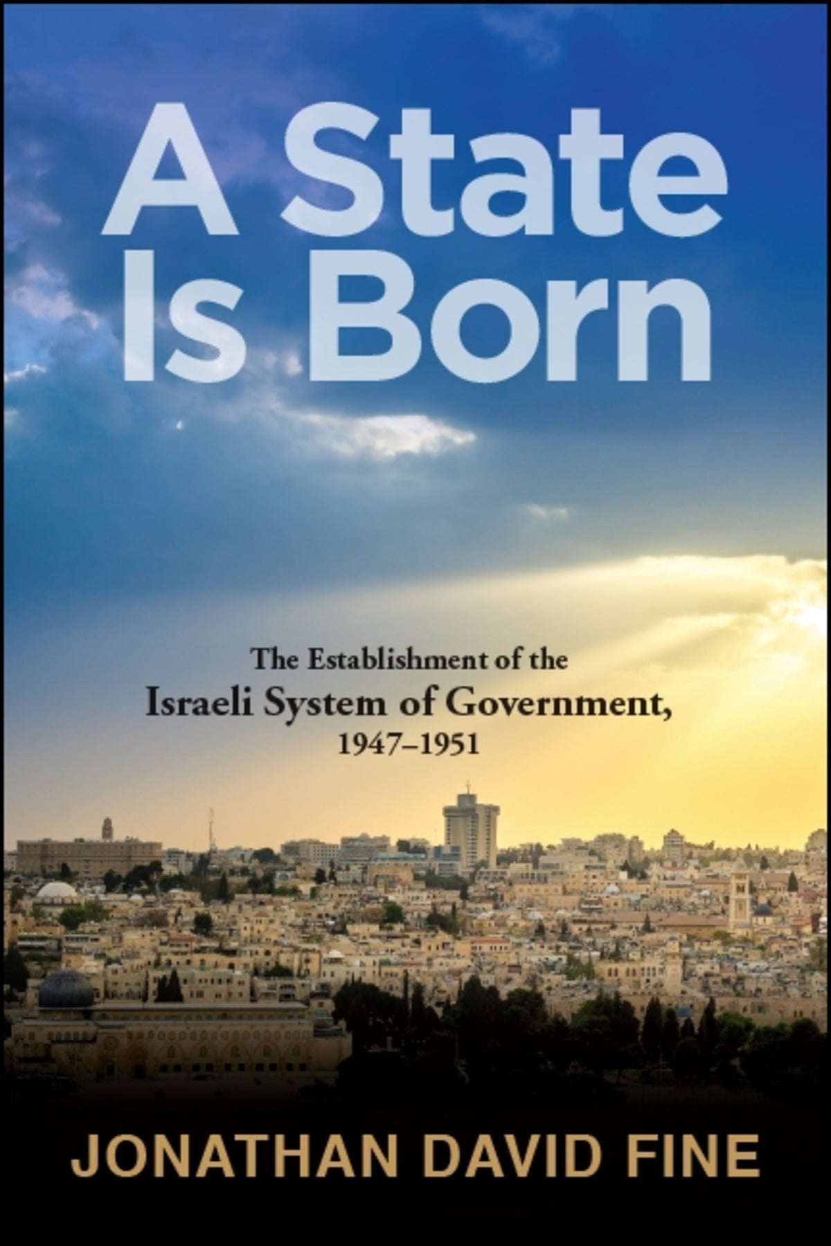Cover image for A State Is Born ISBN 9781438467962