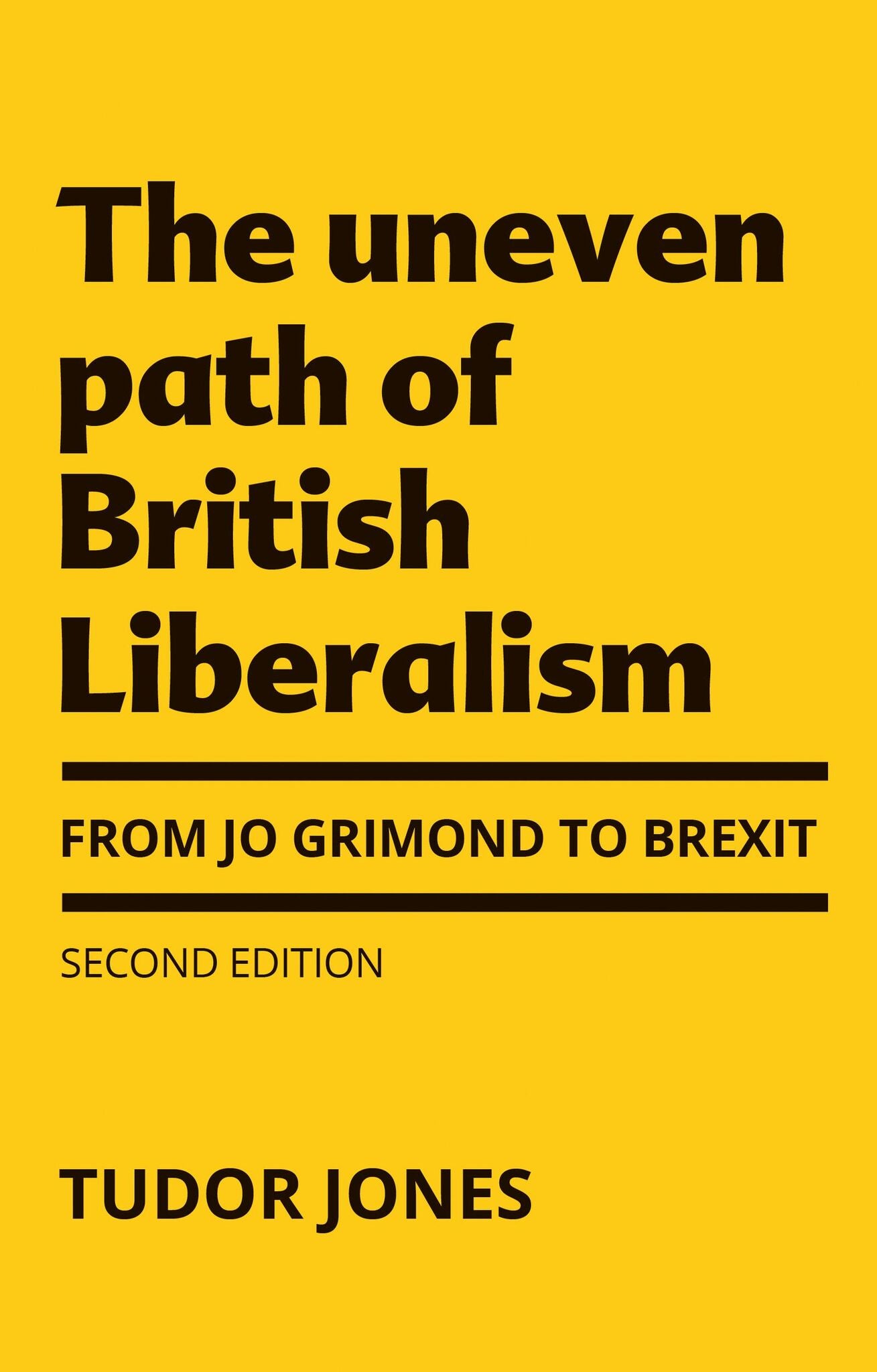 Cover image for The uneven path of British Liberalism ISBN 9781526143006
