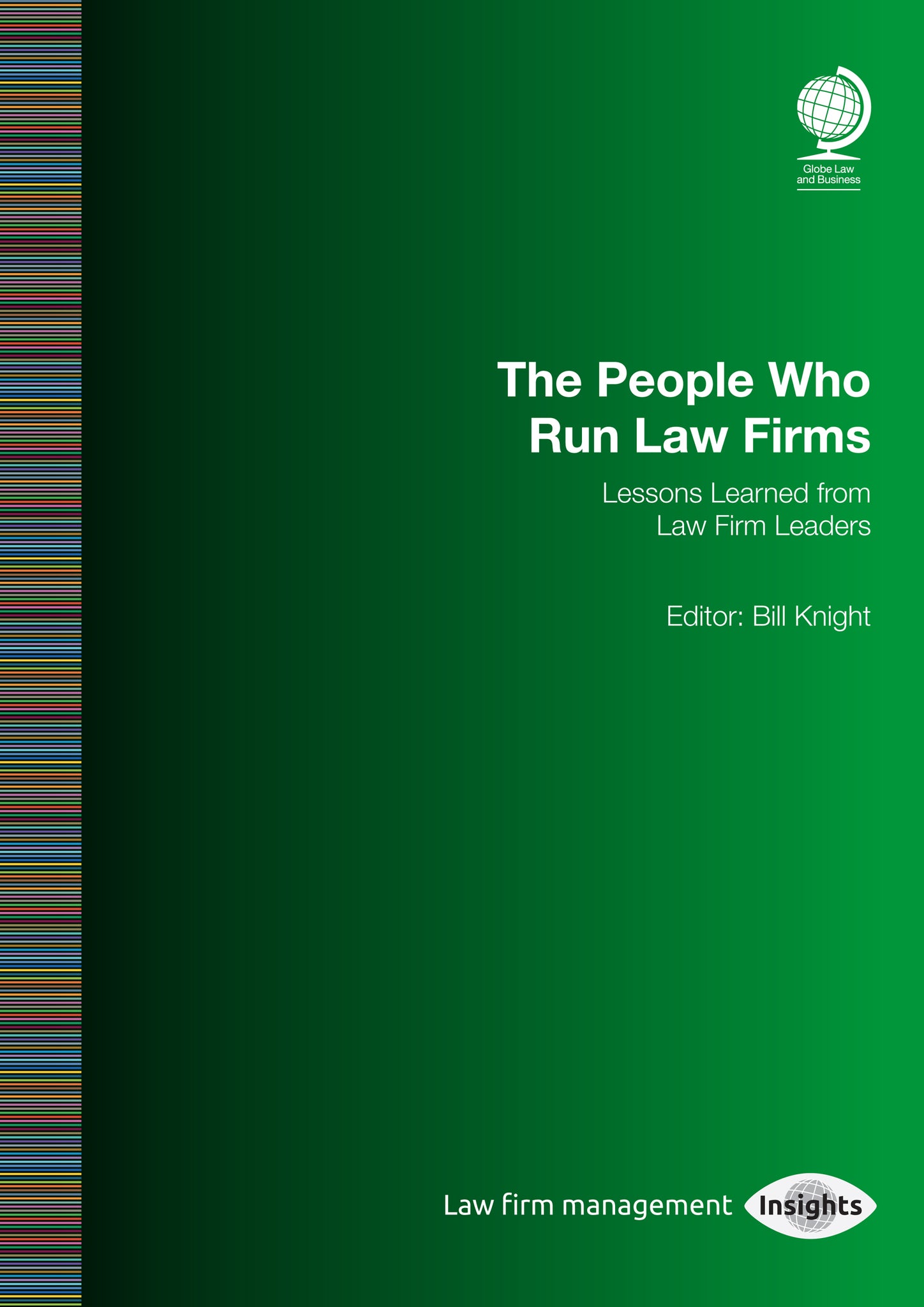 Cover image for The People Who Run Law Firms ISBN 9781787424623
