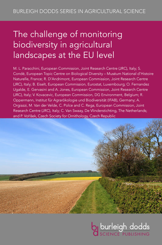 The challenge of monitoring biodiversity in agricultural landscapes at the EU level