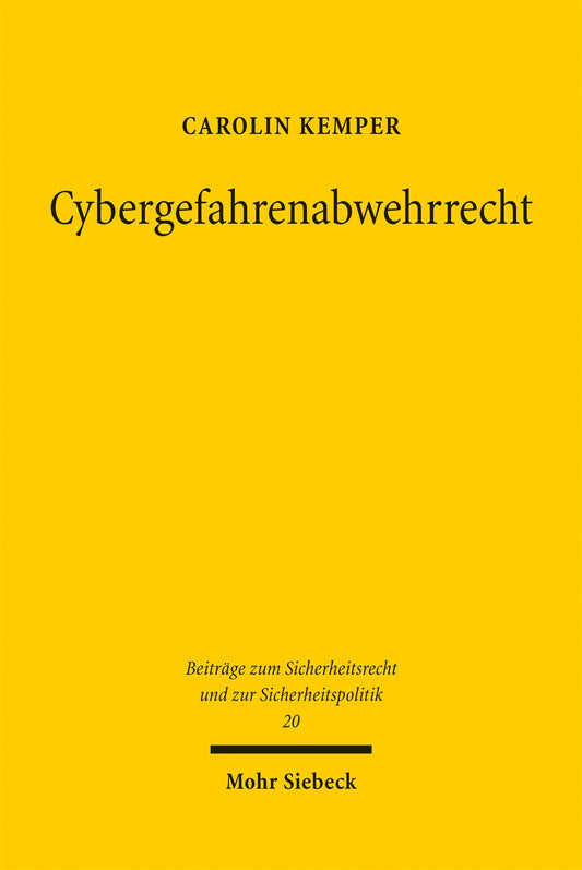 Cybergefahrenabwehrrecht