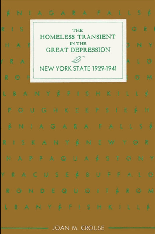 The Homeless Transient in the Great Depression