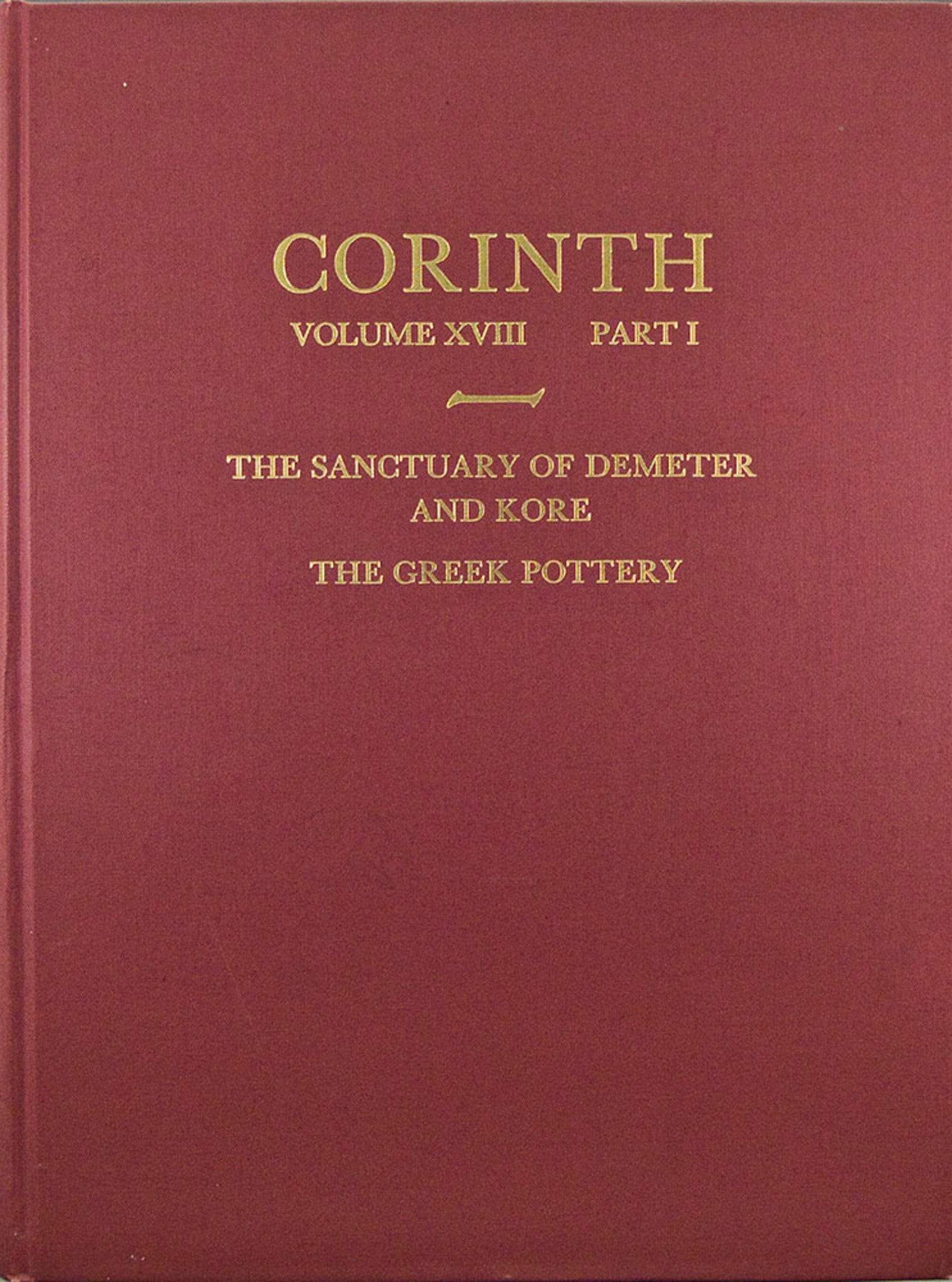 The Sanctuary of Demeter and Kore