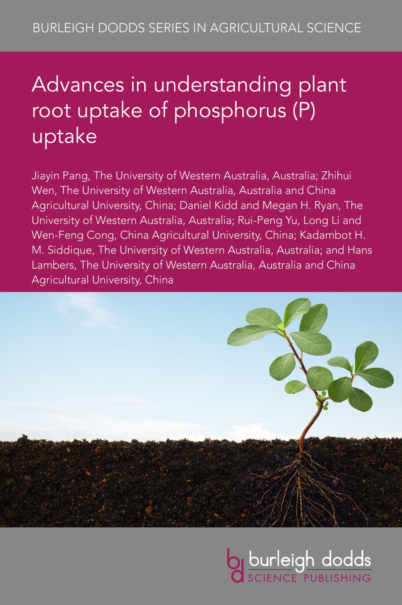 Advances in understanding plant root uptake of phosphorus