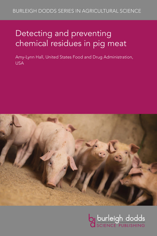 Detecting and preventing chemical residues in pig meat