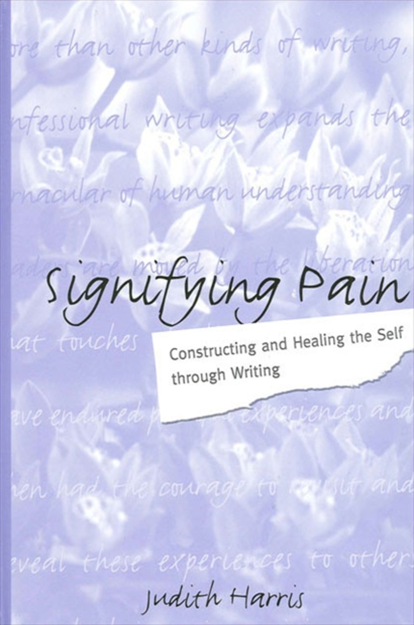 Signifying Pain