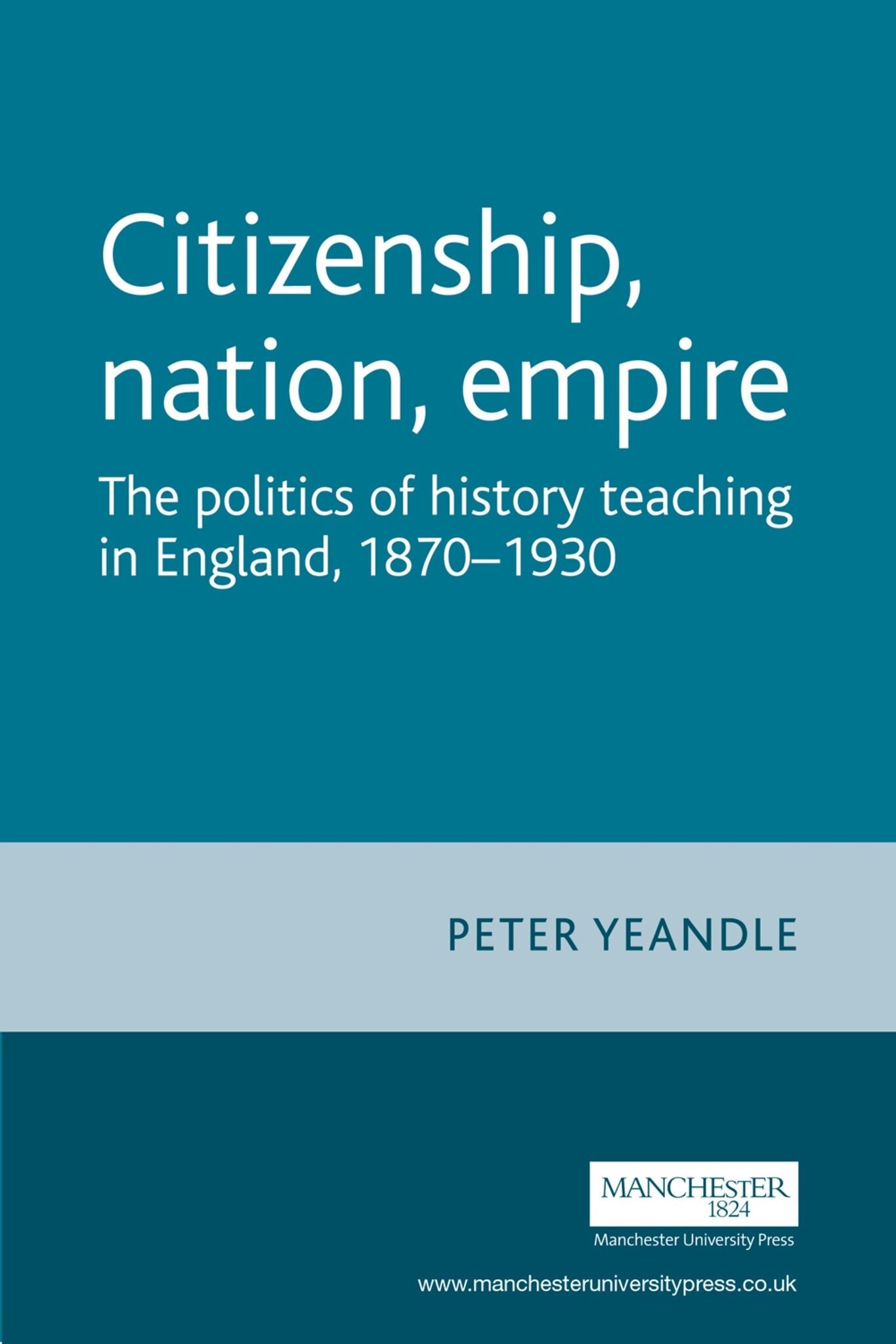 Cover image for Citizenship, nation, empire ISBN 9781526149350