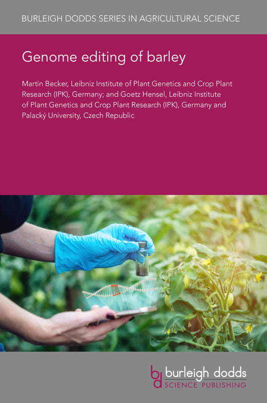 Genome editing of barley