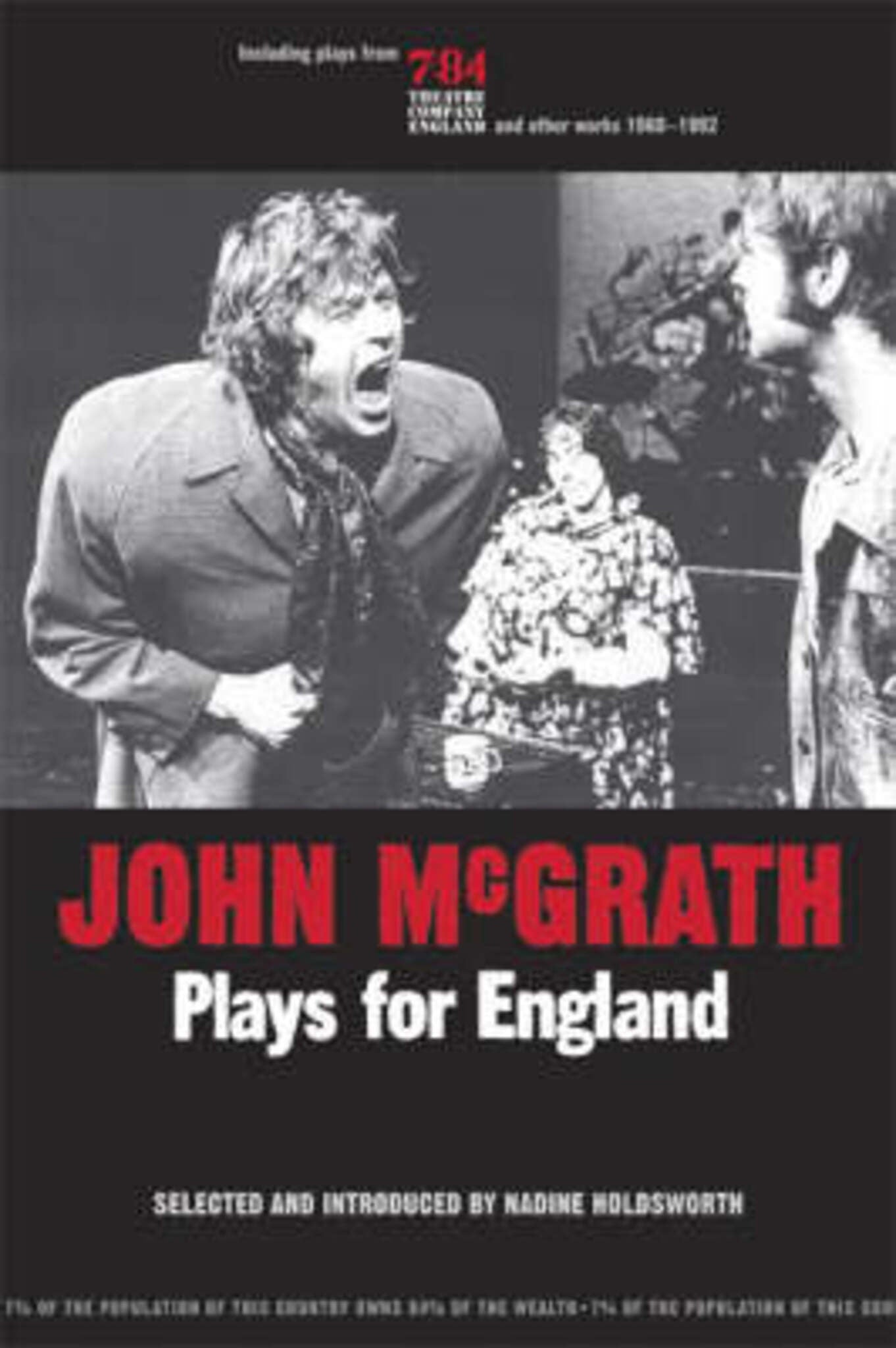 Cover image for John Mcgrath - Plays For England ISBN 9780859899246