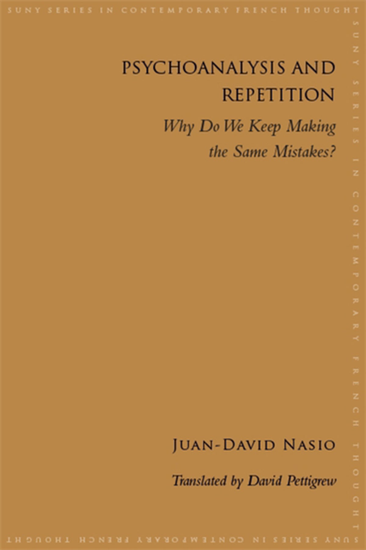 Cover image for Psychoanalysis and Repetition ISBN 9781438475097