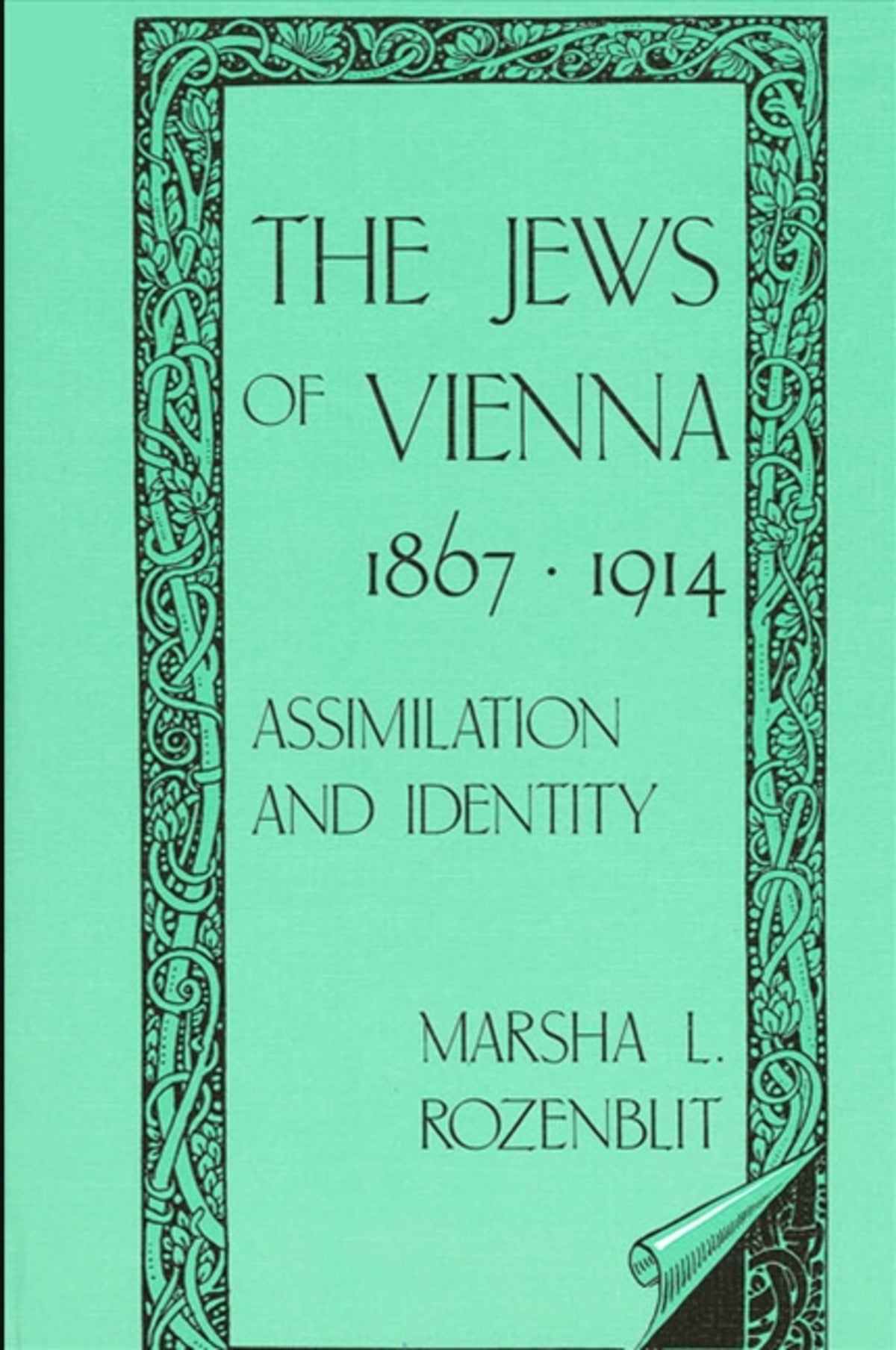 Cover image for The Jews of Vienna, 1867-1914 ISBN 9780873958455