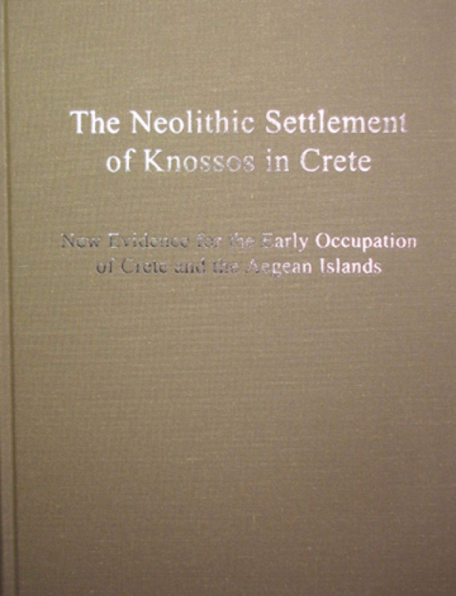 Neolithic Settlement of Knossos in Crete