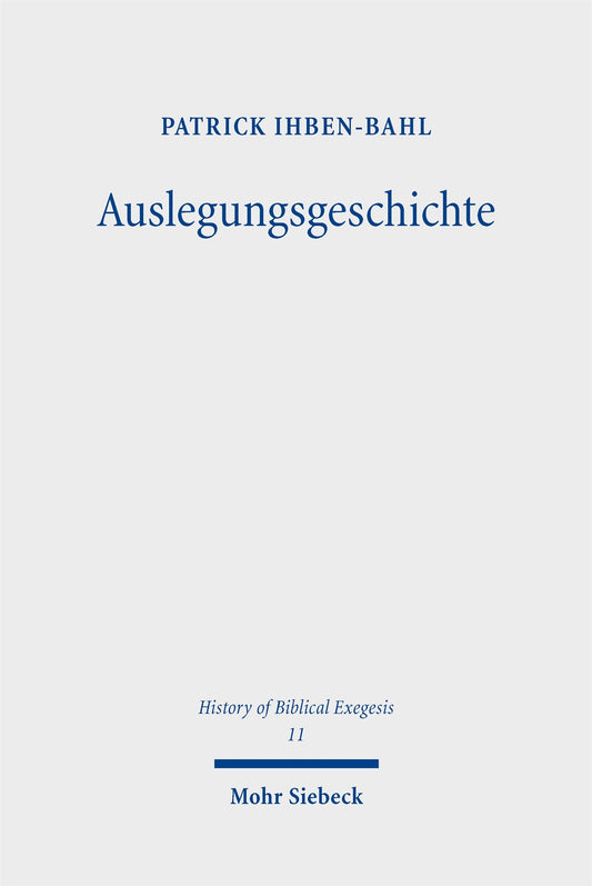 Auslegungsgeschichte