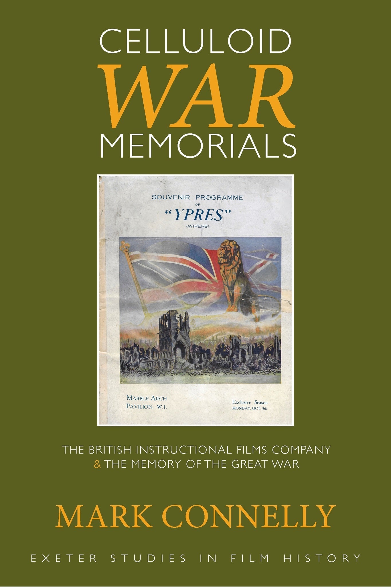 Cover image for Celluloid War Memorials ISBN 9780859890823