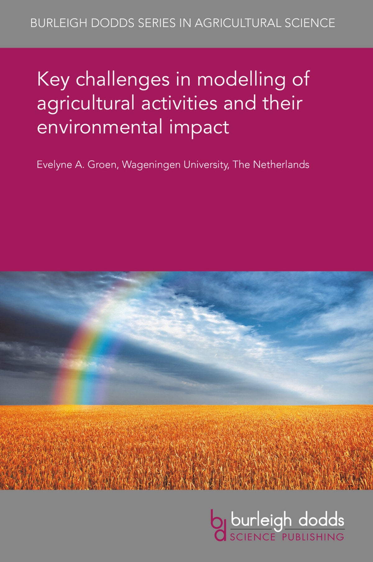 Cover image for Key challenges in modelling of agricultural activities and their environmental impact ISBN 9781838798697