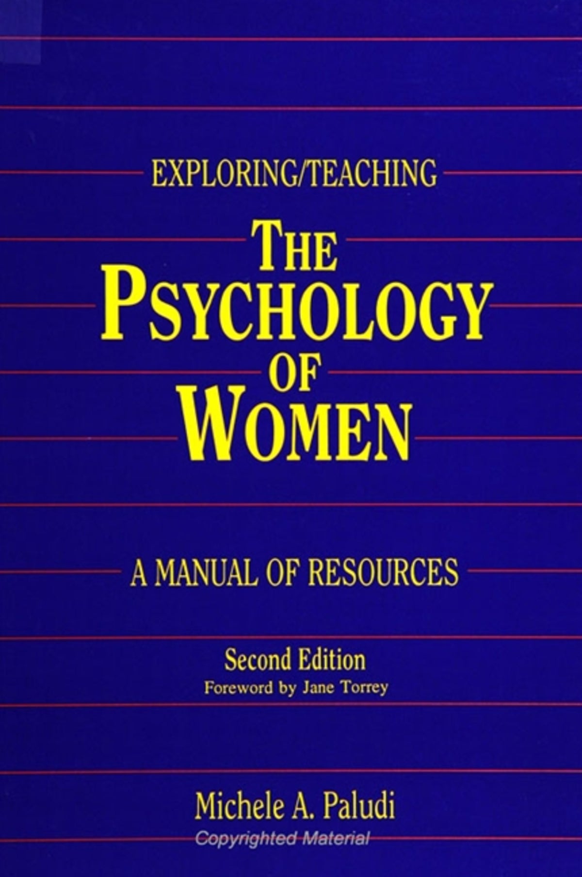 Cover image for Exploring/Teaching the Psychology of Women ISBN 9780791427729