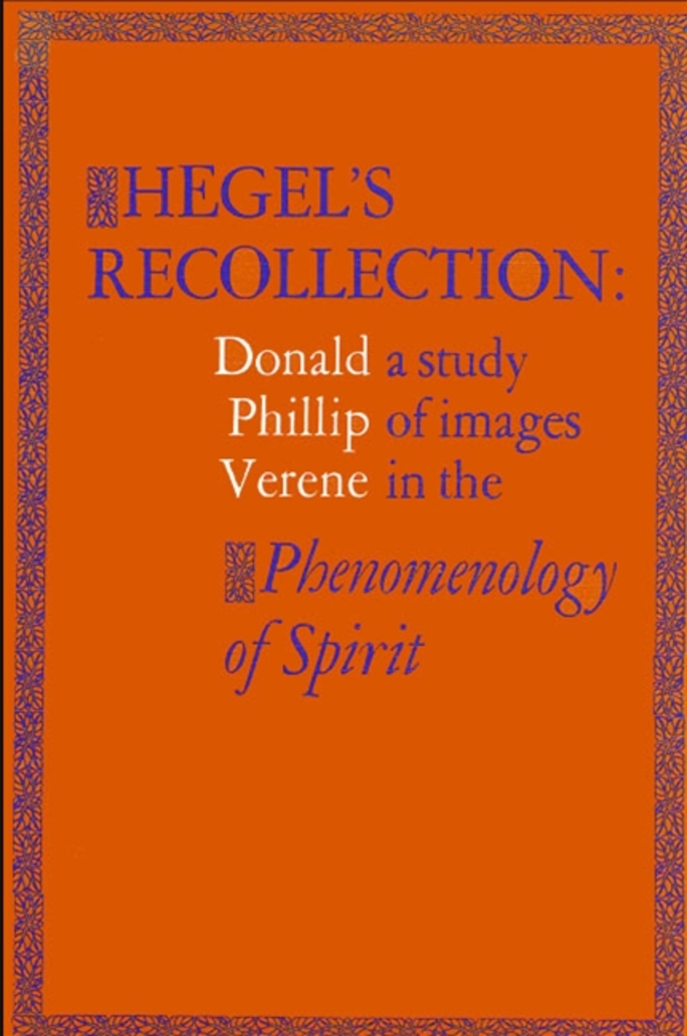 Hegel's Recollection