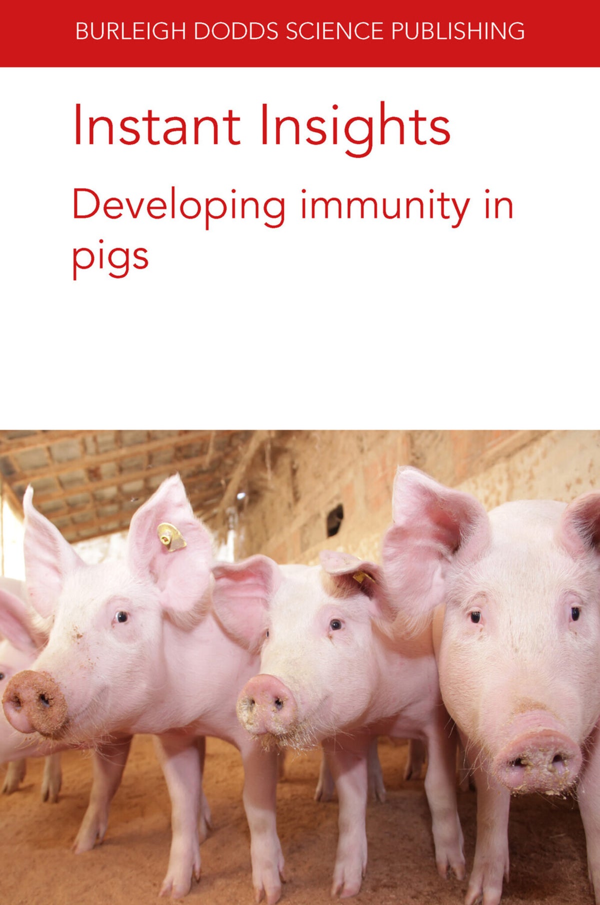 Cover image for Instant Insights: Developing immunity in pigs ISBN 9781801464123