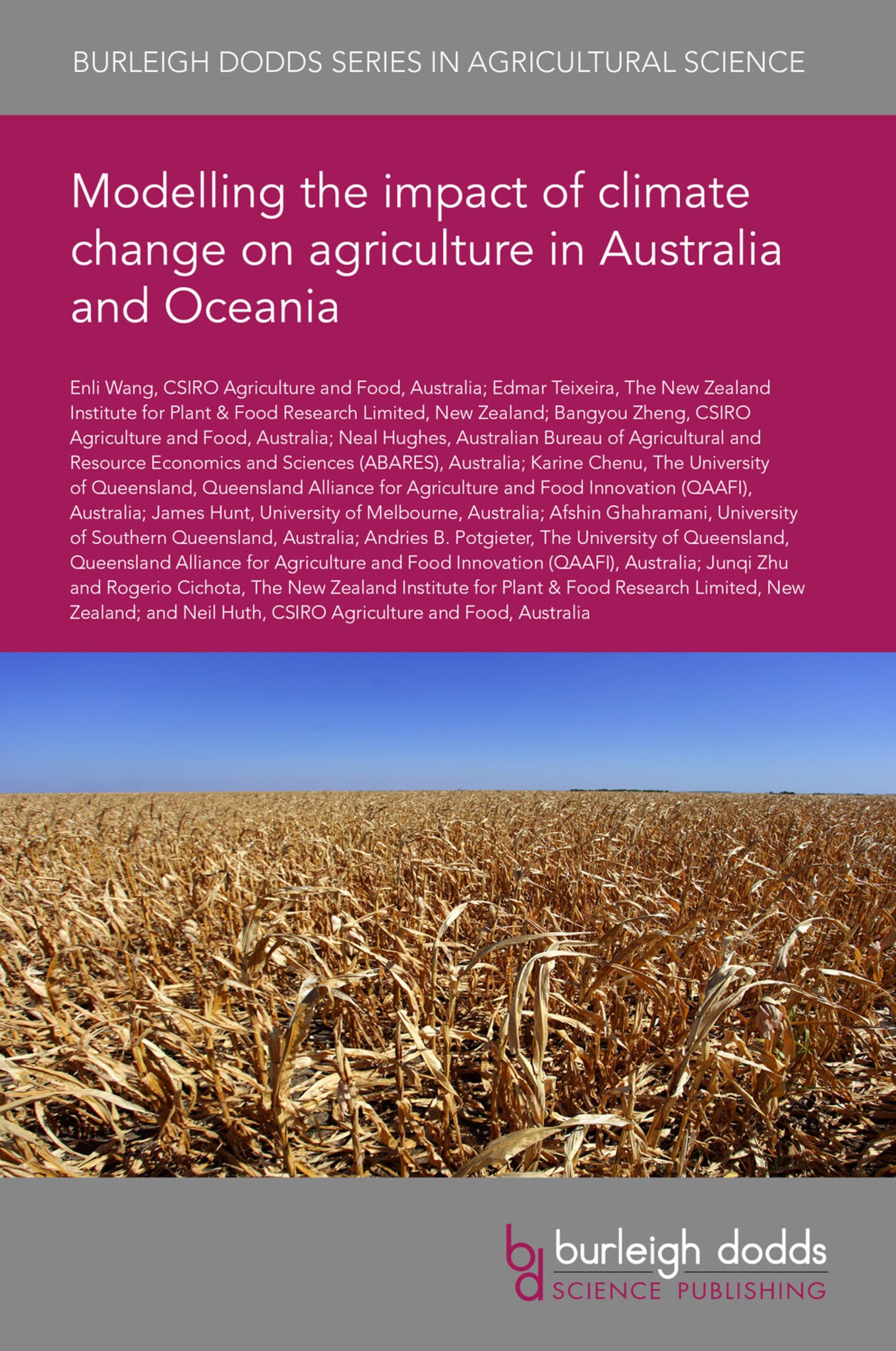 Modelling the impact of climate change on agriculture in Australia and Oceania