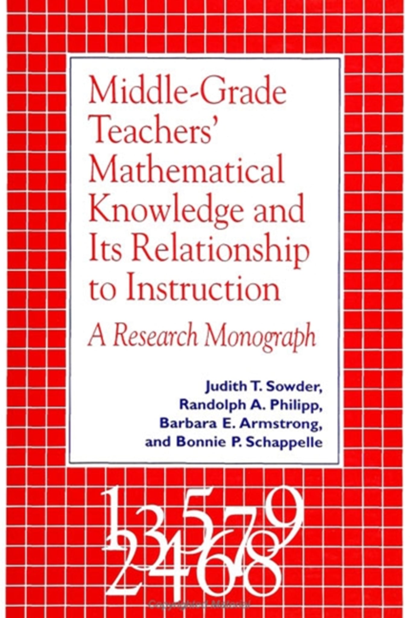 Middle Grade Teachers' Mathematical Knowledge and Its Relationship to Instruction